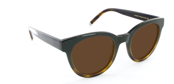 Campbell in Woodland Fade with Brown Lenses