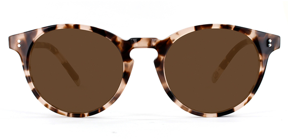 Big Bell in Vanilla Tortoise with Brown Lenses