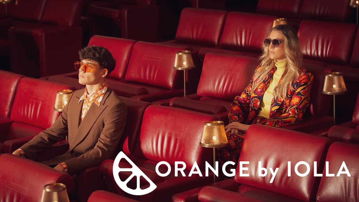 Orange by IOLLA Campaign Image in Cinema
